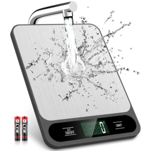 Digital Kitchen Food Scale – Stainless Steel