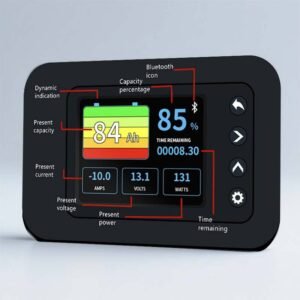 Bluetooth Battery Monitor – 12V Shunt Gauge
