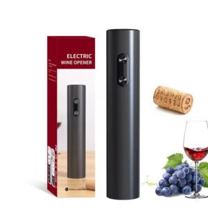Automatic Electric Wine Bottle Opener – Rechargeable Corkscrew