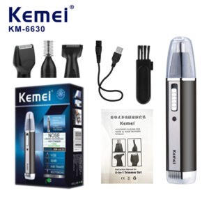 Rechargeable Nose & Ear Hair Trimmer – Waterproof