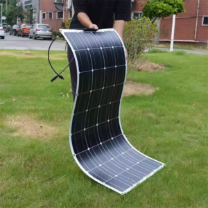 Dokio Flexible Monocrystalline Solar Panel – Bendable for RV & Boat