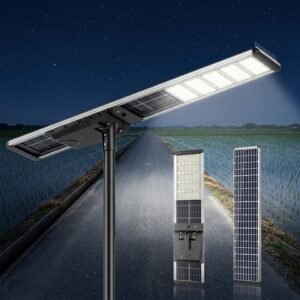 100W Solar LED Wall Pack Light – Dusk-to-Dawn