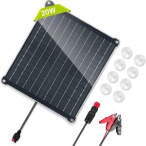 20W Solar Trickle Charger – Boat & RV Battery