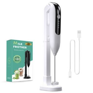 Rechargeable Handheld Electric Milk Frother