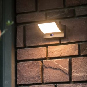 4-Pack Solar Motion Path Bollard Lights