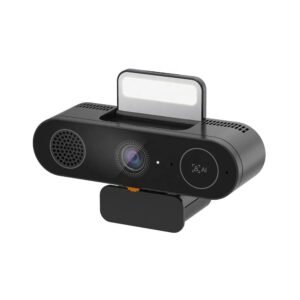 1080p Webcam with Ring Light & Privacy Cover